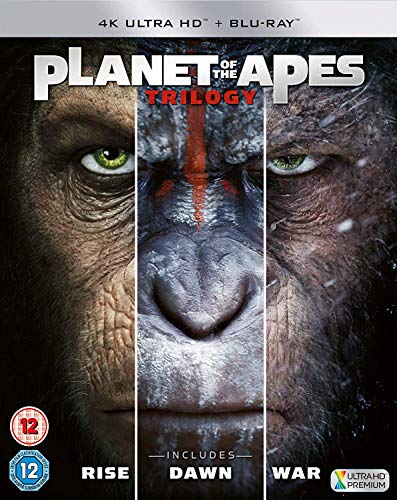 Planet Of The Apes Trilogy Boxset UHD [Blu-ray]