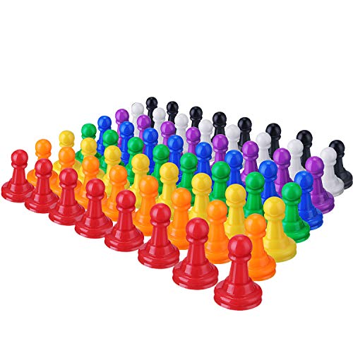 Plástico de Multicolor Juego de Tablero,1 Pulgadas Juego peones Piezas de Mesa marcadores de Mesa Plástico de Multicolor Juego de Tablero,1 Pulgadas Juego peones Piezas de Mesa marcadores de Mesa