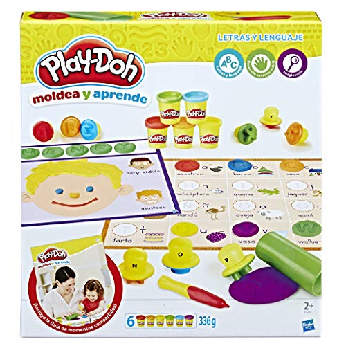Play-Doh Aprende Letras y lenguajes, Multicolor (Hasbro B3407105)