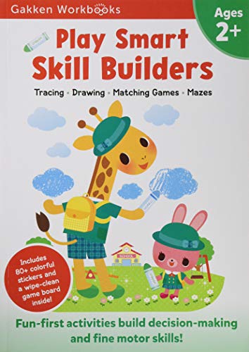 Play Smart Skill Builders 2+: Tracing, Drawing, Matching Games, Mazes (Gakken Workbooks)