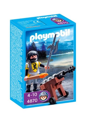 PLAYMOBIL 626641 - Mediev Cañonero Caballero León