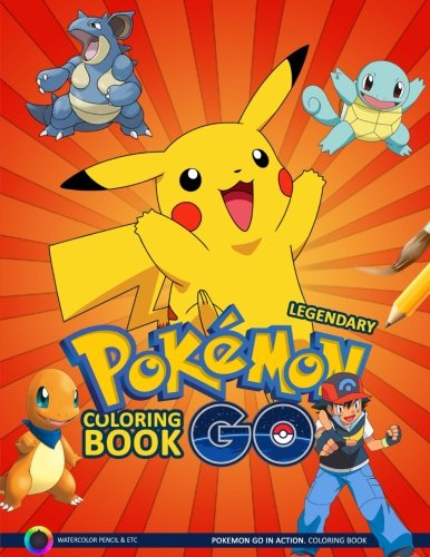 Pokemon Coloring Book: Pokemon Go