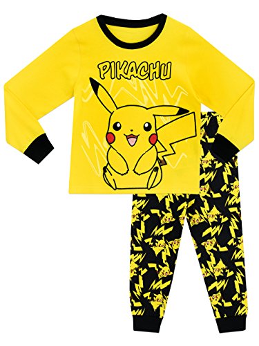 Pokèmon - Pijama para Niños - Pikachu - 8-9 Años