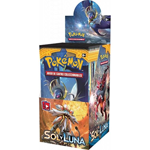 Pokemon Sol y Luna (Caja de 18 sobres en Castellano) (EvolutionJuegos)