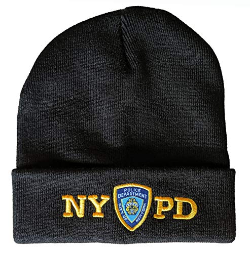 Policía gorro de invierno gorro de punto funda para cascos de equitación producto oficial de la oficial por el departamento de policía de rascacielos de Nueva York
