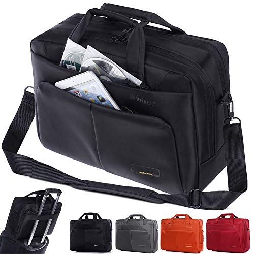 Profesional Bolsa de Ordenador Portátil 14-15 Pulgadas Nylon Espacioso Elegante Bolsa de Hombro Mensajero de Manija Maletín Tableta para 14-15 Pulgadas Portátil/Tableta/Macbook/Notebook(Negro) Profesional Bolsa de Ordenador Portátil 14-15 Pulgadas Nylon Espacioso Elegante Bolsa de Hombro Mensajero de Manija Maletín Tableta para 14-15 Pulgadas Portátil/Tableta/Macbook/Notebook(Negro)
