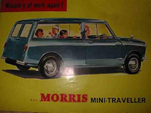 Publicidad automovil MORRIS MINI - TRAVELLER