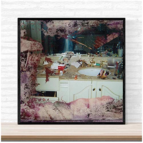 Pusha-T DAYTONA, cubierta de álbum de música, póster e impresiones, arte de pared, decoración del hogar, impresión en lienzo, decoración del hogar, sin marco