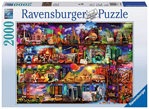 Ravensburger - Puzzles 2000 Piezas, diseño El Mundo de los Libros (16685 5) Ravensburger - Puzzles 2000 Piezas, diseño El Mundo de los Libros (16685 5)