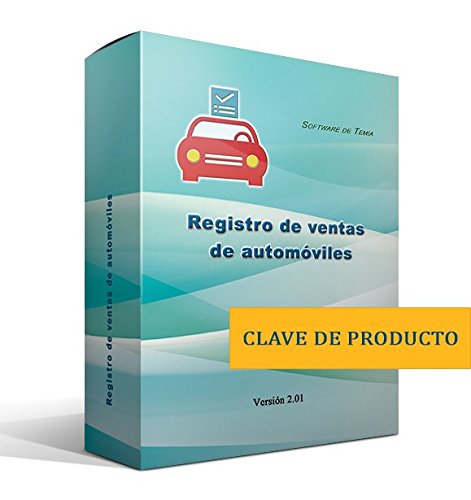 Registro de ventas de automóviles [clave de producto, sin disco]