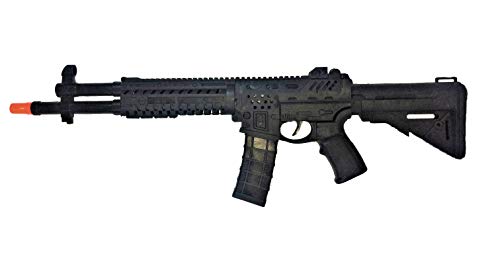 R&T Fusil de Asalto Inspirado en el Que utilizan en la Serie La Casa de Papel. con Sonido. Medidas: 58x18x4 cms..Existen Variantes de cantidad. (1 Fusil) R&T Fusil de Asalto Inspirado en el Que utilizan en la Serie La Casa de Papel. con Sonido. Medidas: 58x18x4 cms..Existen Variantes de cantidad. (1 Fusil)