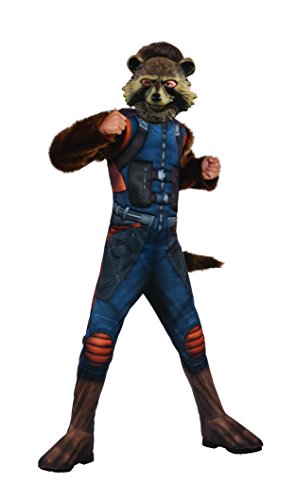 Rubies Oficial S – Guardianes de la Galaxy 2, Rocket Raccoon Childs Deluxe disfraz