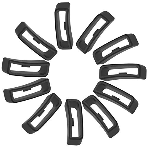Ruentech - Anillo de Cierre compatible con garmin Vivoactive HR Banda, Correa de Silicona para Reloj Inteligente compatible con garmin Vívoactive HR Sport GPS, Color 10 pcs Ruentech - Anillo de Cierre compatible con garmin Vivoactive HR Banda, Correa de Silicona para Reloj Inteligente compatible con garmin Vívoactive HR Sport GPS, Color 10 pcs