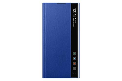 Samsung EF-ZN975CLEGWW Funda Clear View Cover Note 10+, azul
