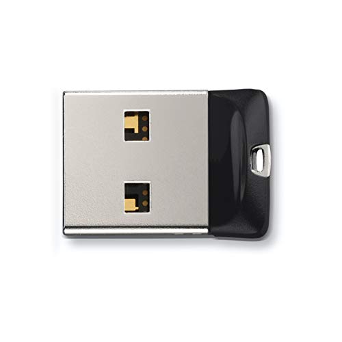 SanDisk Cruzer Fit, Memoria Flash, 50, Negro/Plata SanDisk Cruzer Fit, Memoria Flash, 50, Negro/Plata