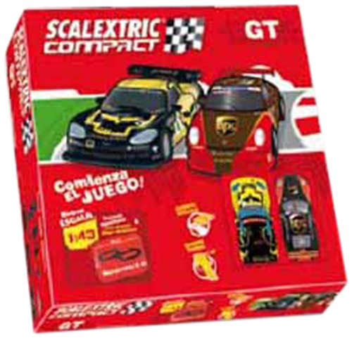 Scalextric Compact - Circuito GT Compacto: Escala Reducida 1:43 - ocupa Menos (3197)