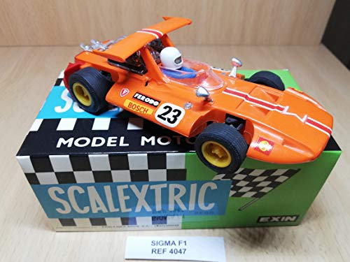 Scalextric Exin Sigma F1 Ref 4047 Original 1973 Scalextric Exin Sigma F1 Ref 4047 Original 1973