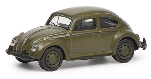 Schuco 452643100 452643100 - Maqueta de Volkswagen Escarabajo 1200 (Escala 1:87), Color Verde