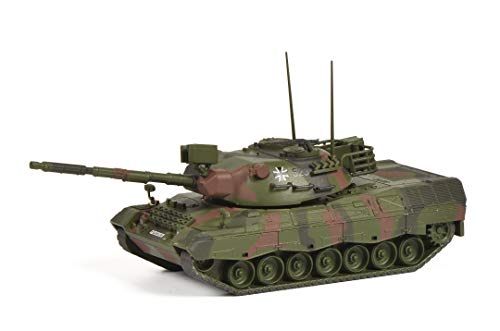 Schuco 452652300 Leopard 1A1, versión del ejército alemán, Camuflaje, Escala 1:87