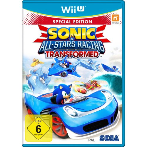SEGA Sonic All-Stars Racing Transformed Limited Edition, Wii U Wii U Alemán vídeo - Juego (Wii U, Wii U, Racing, E10 + (Everyone 10 +))