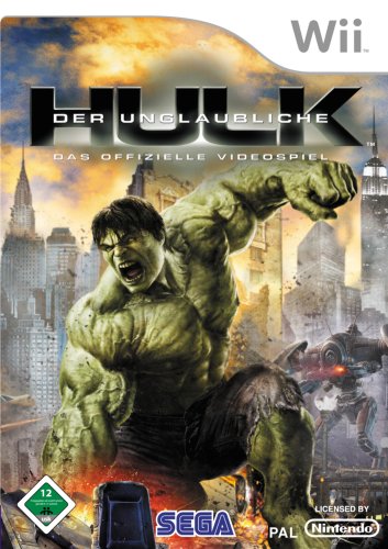 SEGA The Incredible Hulk, Wii - Juego (Wii, DEU)