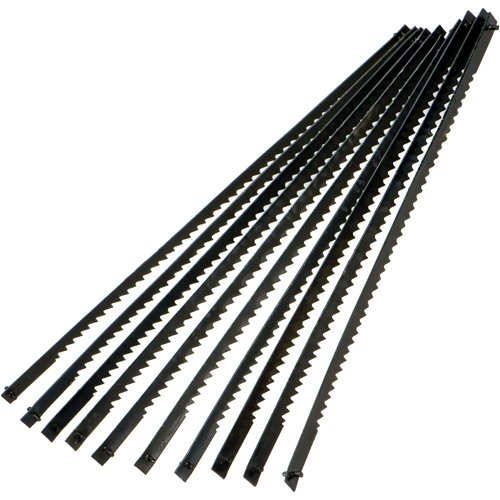 Silverline 783170 Cuchillas para Sierra Caladora de Banco 130 mm, 10 dpp, Caja de 10 Silverline 783170 Cuchillas para Sierra Caladora de Banco 130 mm, 10 dpp, Caja de 10