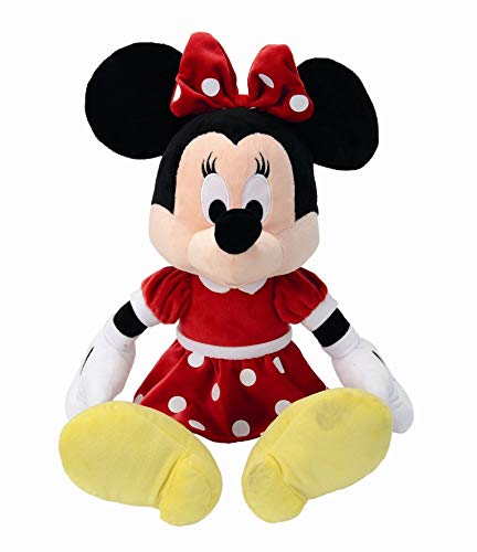Simba Disney 6315878983 - Peluche de Minnie con Vestido Rojo (50 cm)