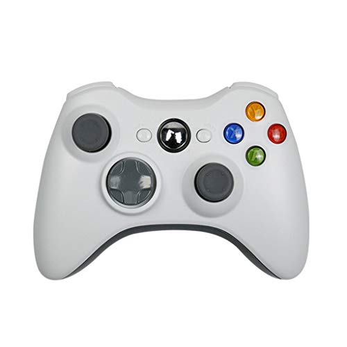 SOLEIWEI X-Box 360 2.4G - Mando inalámbrico con receptor de PC, consola de control inalámbrico, apto para videojuegos y computadora XBOX360