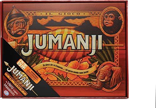 Spin Master Copia de madera maciza del juego jumanji (versión italiana) Spin Master Copia de madera maciza del juego jumanji (versión italiana)