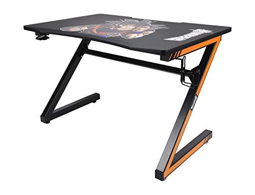 Subsonic - Escritorio / mesa de juego con acabado en carbono, con soporte para auriculares de juego y portavasos y Licencia oficial DBZ Dragon Ball Super (PS 4) Subsonic - Escritorio / mesa de juego con acabado en carbono, con soporte para auriculares de juego y portavasos y Licencia oficial DBZ Dragon Ball Super (PS 4)