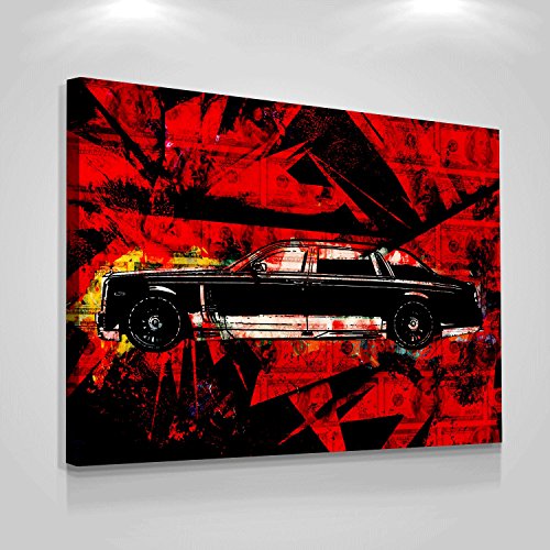 SuccessHuntersPrints Rolls Royce - Lienzo Decorativo para Oficina, diseño de Coche SuccessHuntersPrints Rolls Royce - Lienzo Decorativo para Oficina, diseño de Coche