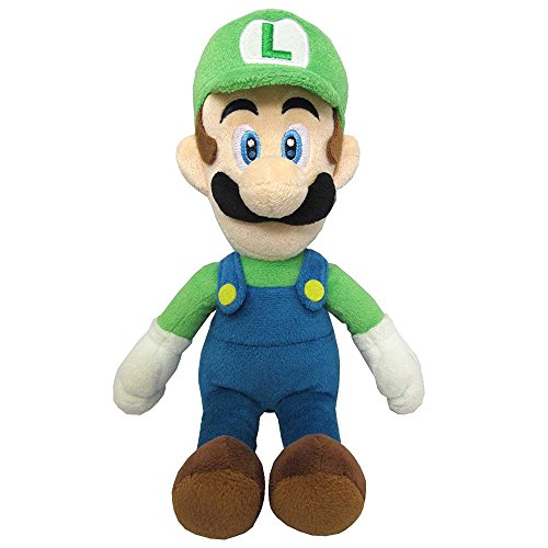 Super Mario - Peluche Luigi con Licencia Oficial de Nintendo, 20 cm (AGMSM6P-01L) Super Mario - Peluche Luigi con Licencia Oficial de Nintendo, 20 cm (AGMSM6P-01L)