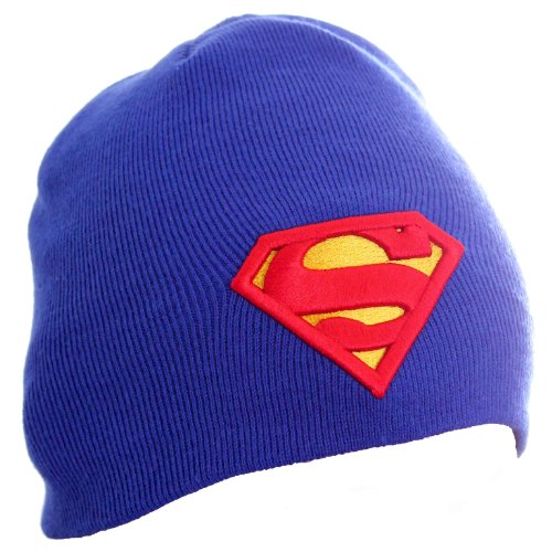 Superman Classic Logo Beanie azul CODI Superman Classic Logo Beanie azul CODI