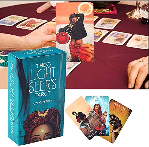 Tarot De La Luz Vidente Tarot 78 del Partido Tarjetas Tarjeta De Juegos De Mesa, Adivinación del Futuro, De Cartas Oracle Tarot De La Luz Vidente Tarot 78 del Partido Tarjetas Tarjeta De Juegos De Mesa, Adivinación del Futuro, De Cartas Oracle
