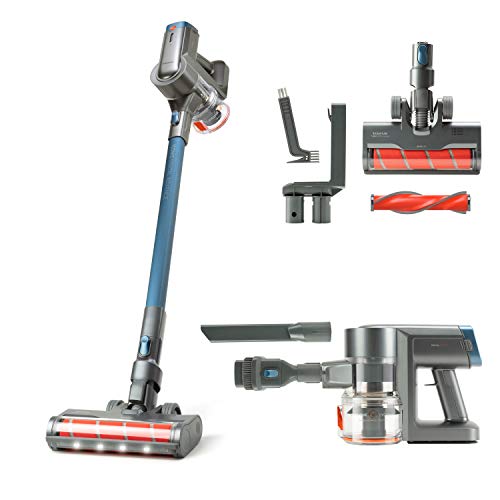 Taurus Iconic Digital Advance - Aspirador escoba brushless, elevada succión de 25000 PA, Baterías de litio, 60 min de autonomía, Carga rápida, tres velocidades, Muy ligero, Depósito 650ml Taurus Iconic Digital Advance - Aspirador escoba brushless, elevada succión de 25000 PA, Baterías de litio, 60 min de autonomía, Carga rápida, tres velocidades, Muy ligero, Depósito 650ml