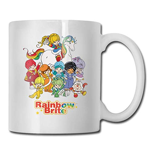 taza de café Best Gift Ceramic Coffee Mug Logo of Rainbow Brite Classic Great Novelty Gift Birthday Gifts