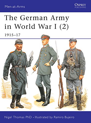 The German Army in World War I (2): 1915-17 (Men-at-Arms)