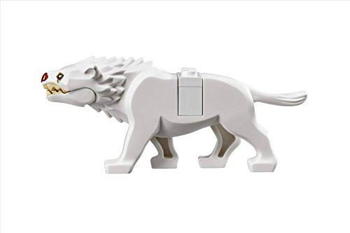 The Hobbit Lego Warg (Blanco) Minifigura (Señor de los Anillos)