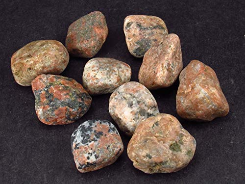 The Russian Stone Lote de 10 piedras de Rosophia de Montañas Rocosas – 28 gramos.