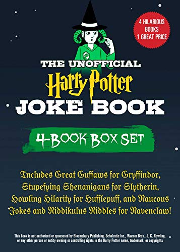 The Unofficial Harry Potter Joke Book 4-Book Box Set: Includes Great Guffaws for Gryffindor, Stupefying Shenanigans for Slytherin, Howling Hilarity for ... Riddles for Ravenclaw! (English Edition)