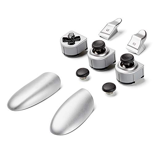 Thrustmaster - eSwap Silver Color Pack, 7 módulos oficiales en plata y negro para el eSwap Pro Controller (PS4 / PC) Thrustmaster - eSwap Silver Color Pack, 7 módulos oficiales en plata y negro para el eSwap Pro Controller (PS4 / PC)