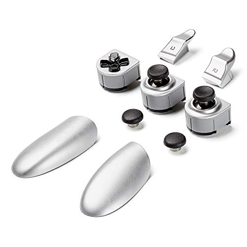 Thrustmaster - eSwap Silver Color Pack, 7 módulos oficiales en plata y negro para el eSwap Pro Controller (PS4 / PC)