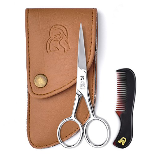 Tijeras para barba y bigote con peine para un corte preciso del vello facial. La nitidez y el acero inoxidable dan a estas tijeras durabilidad que durarán, bolsa y caja protegen el conjunto, pide las tuyas ahora. Tijeras para barba y bigote con peine para un corte preciso del vello facial. La nitidez y el acero inoxidable dan a estas tijeras durabilidad que durarán, bolsa y caja protegen el conjunto, pide las tuyas ahora.