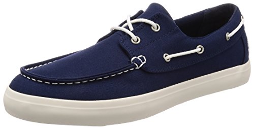 Timberland Union Wharf 2 Eye Oxford, Náuticos Hombre, Azul Navy Canvas, 42 EU