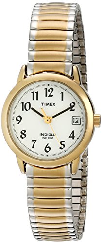 Timex T2H491 - Reloj de expansión de Acero Inoxidable de Dos Tonos para Mujer