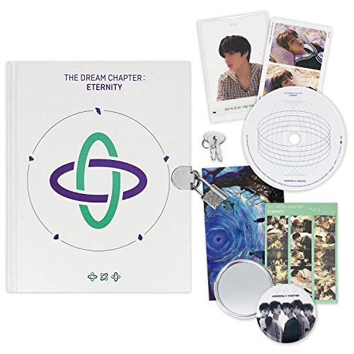 Tomorrow X Together TXT Album - The Dream Chapter : Eternity [ STARBOARD ver. ] CD + Photobook + Paper Sticker + Photocards + Tu Illust Card + OFFICIAL POSTER + FREE GIFT