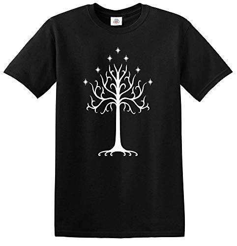 Tree of Gondor T-Shirt Oak Lord of The Rings Hobbit Saruman Gandalf Frodo LOTR