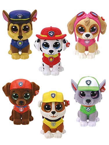 Ty Mini Toy Collectibles Paw Patrol/6 cm Collectable Minifigures Set of 6 Ty Mini Toy Collectibles Paw Patrol/6 cm Collectable Minifigures Set of 6