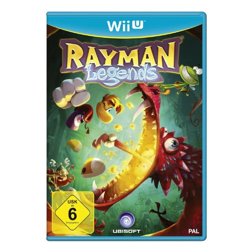 Ubisoft Rayman Legends Básico Wii U Alemán vídeo - Juego (Wii U, Plataforma, Modo multijugador, E10 + (Everyone 10 +))