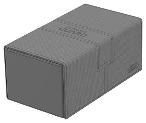 Ultimate Guard Twin Flip´n´Tray Deck Case 200+ Caja de Cartas Tamaño Estándar XenoSkin Gris